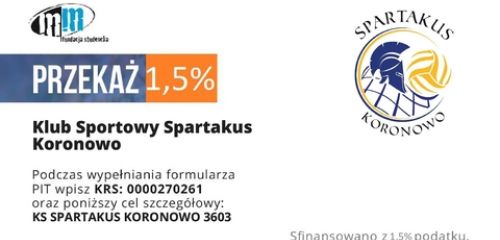 Każda złotówka się liczy - 1,5%
